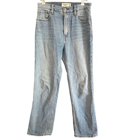 ABERCROMBIE & FITCH | The Ankle Straight Ultra High Rise Jeans | Size 26/2 - Picture 1 of 4